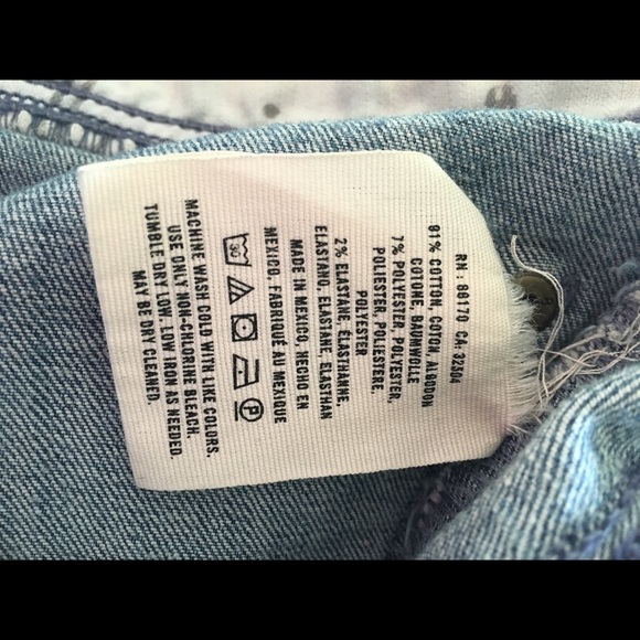 ❤️Pilcro and the Letterpress Blue Moto Jean Skinny - Picture 8 of 8